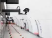 CCTV camera in station walkway