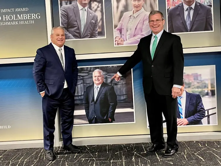 John Kasel, President & CEO, and Ray Betler, Chairman of the Board.