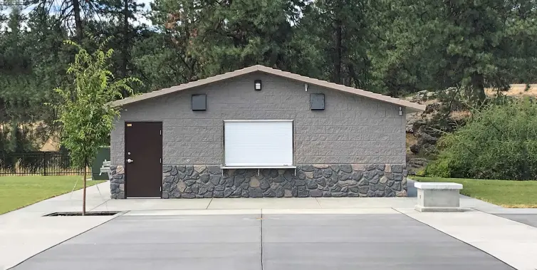 CXT Precast Concrete Concession with Restrooms.