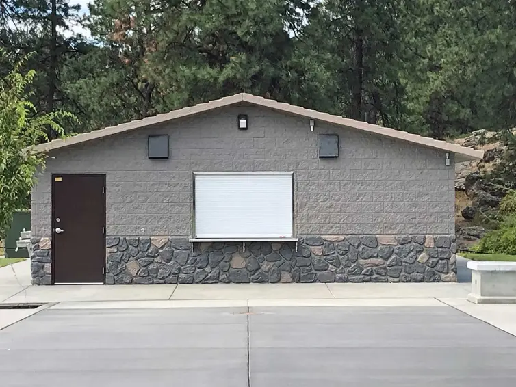 CXT Precast Concrete Concession with Restrooms.