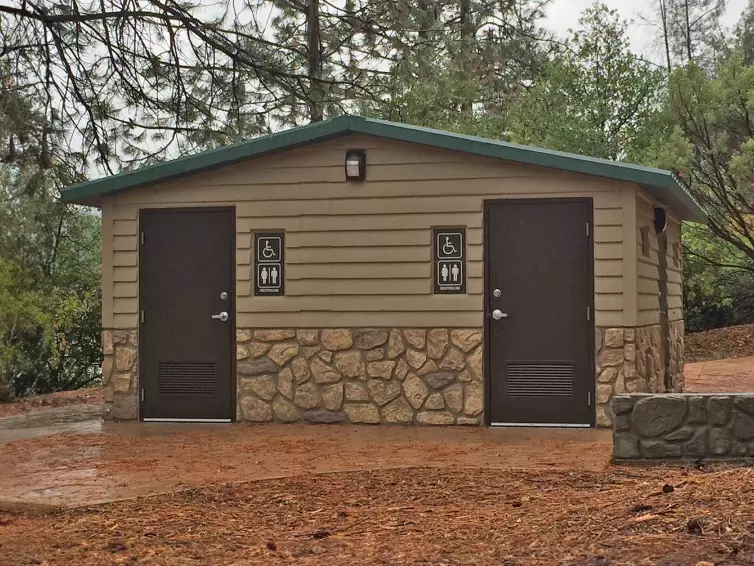 CXT Cortez single-user flush restroom.