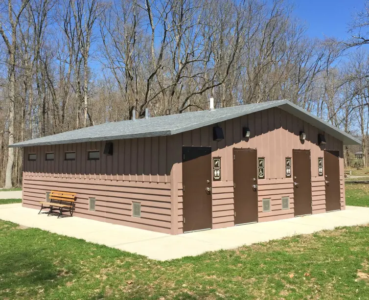 CXT Flush Restrooms with Showers.