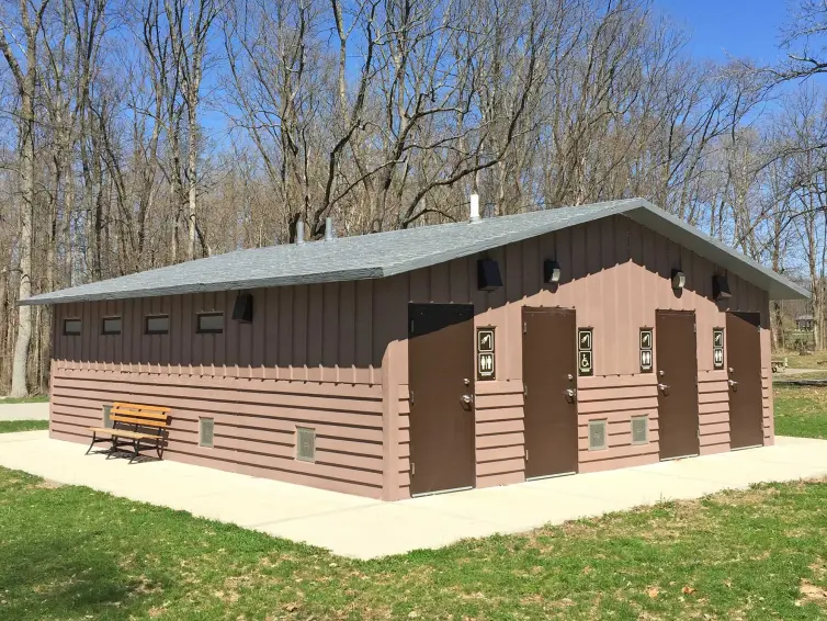 CXT Flush Restrooms with Showers.