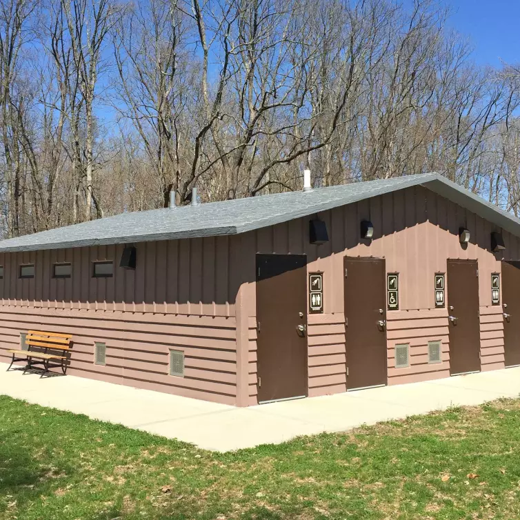 CXT Flush Restrooms with Showers.