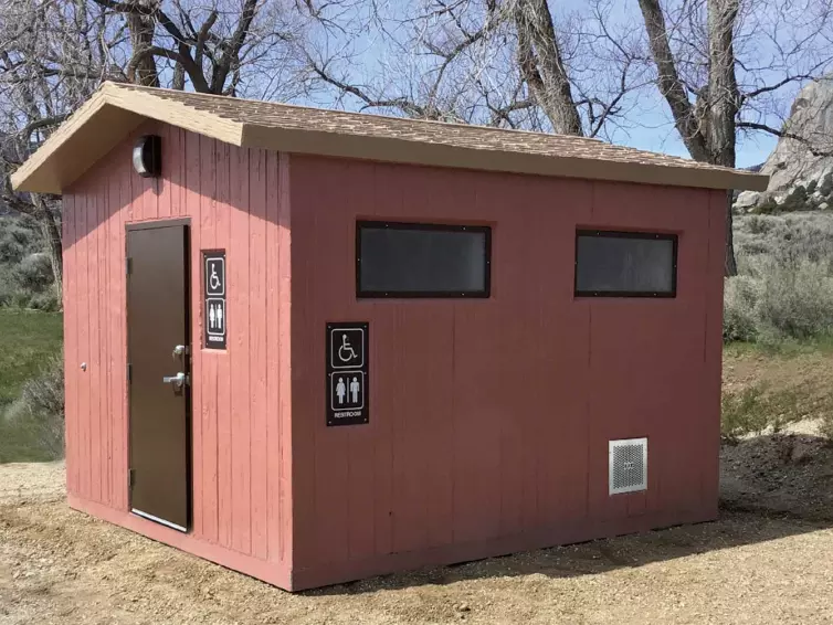 CXT Pioneer Restroom with Shower.