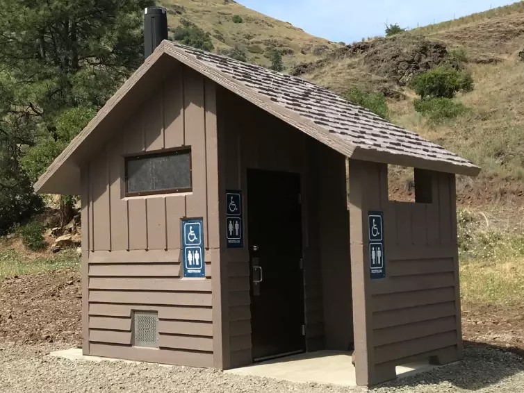 Cascadian, Single-User Vault Toilet, Waterless Restroom by CXT.