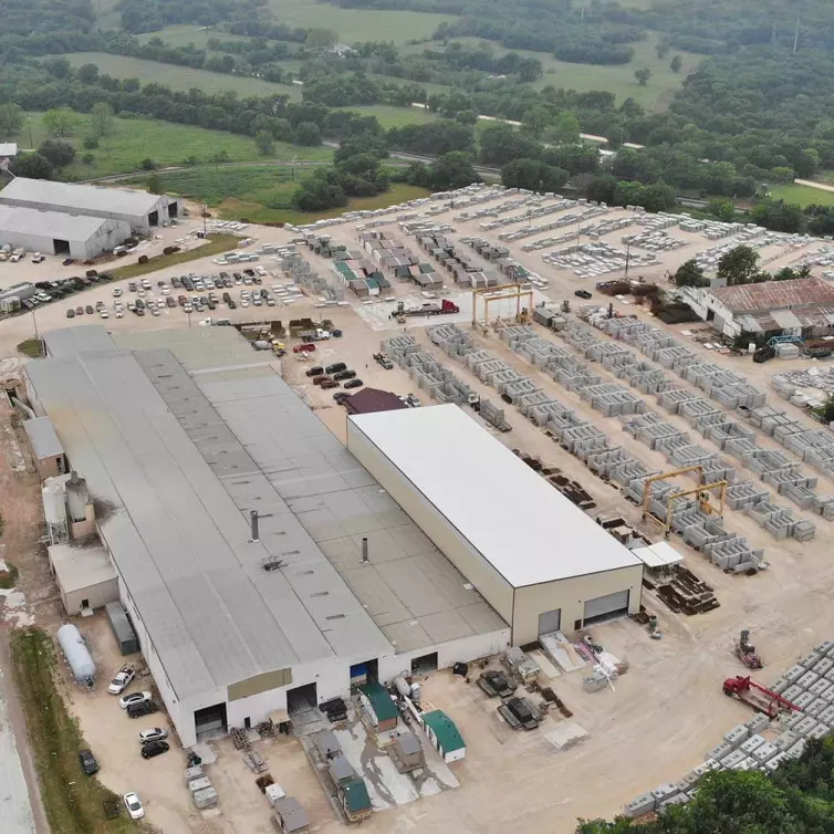 CXT Precast Concrete Products Hillsboro Texas Facility.