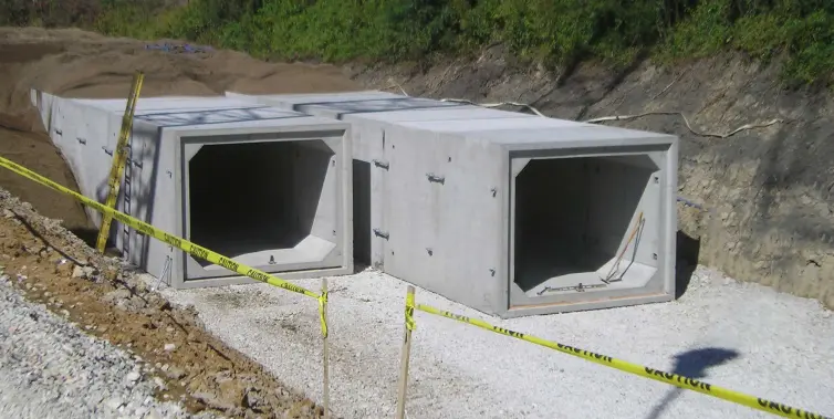 CXT Precast Concrete Box Culverts-West Virginia.