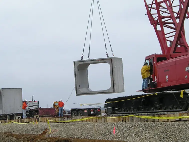 CXT Precast Concrete Box Culverts Waverly West Virginia.