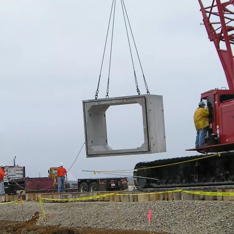 CXT Precast Concrete Box Culverts Waverly West Virginia.