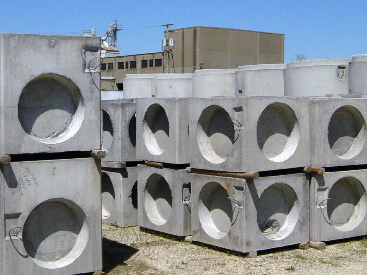 CXT Precast Concrete Catch Basin West Virginia.