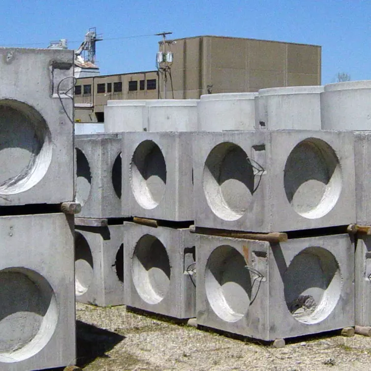 CXT Precast Concrete Catch Basin West Virginia.