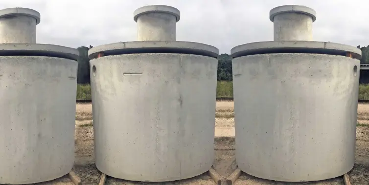 CXT Precast Concrete Cisterns-West Virginia.