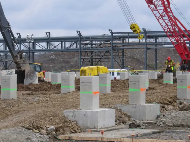 CXT Precast Concrete Energy Products West Virginia.