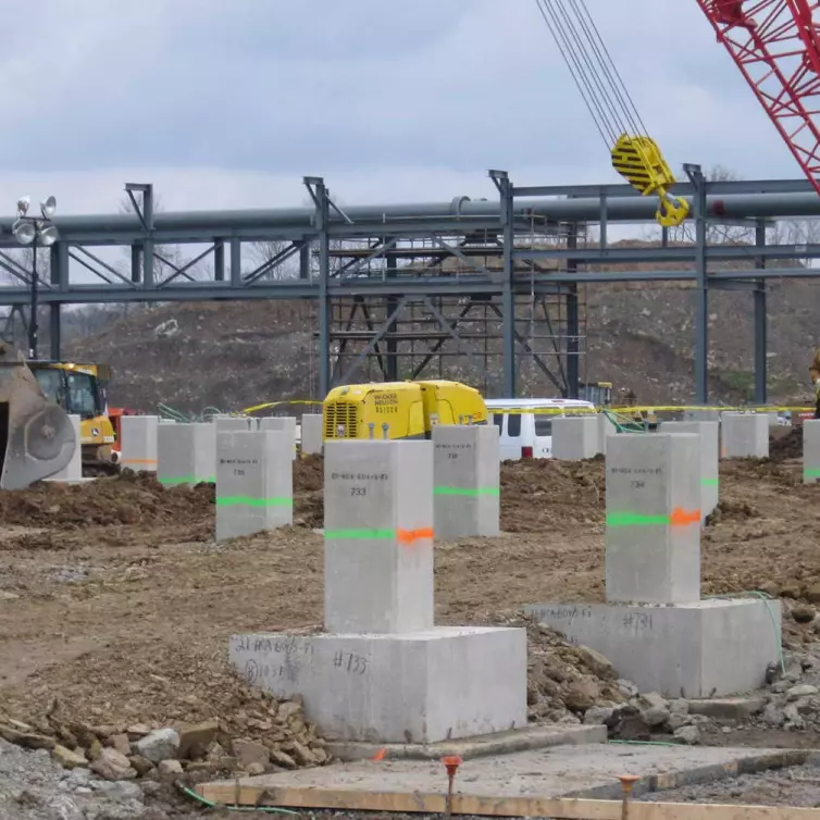 CXT Precast Concrete Energy Products West Virginia.