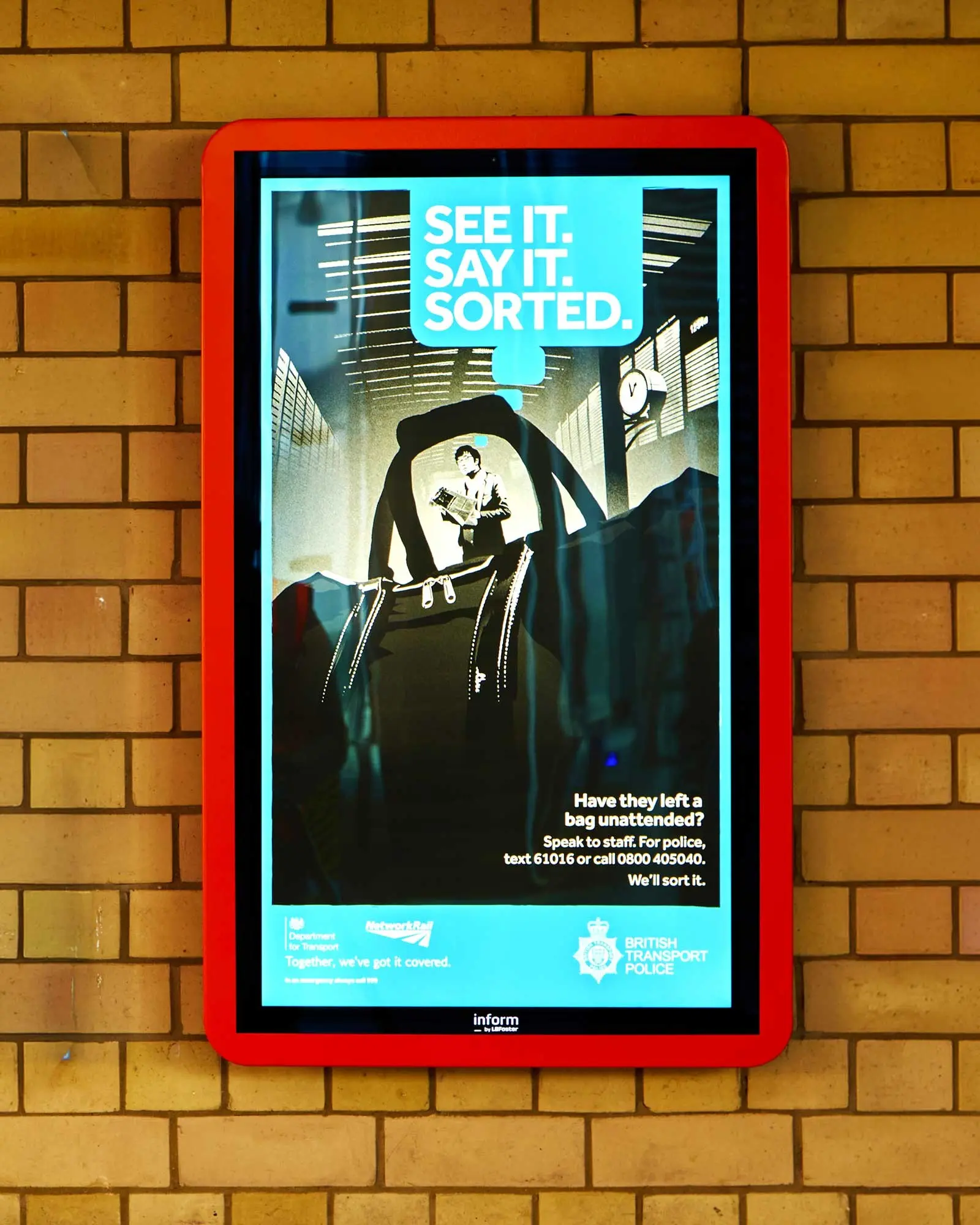 Digital Poster Display.