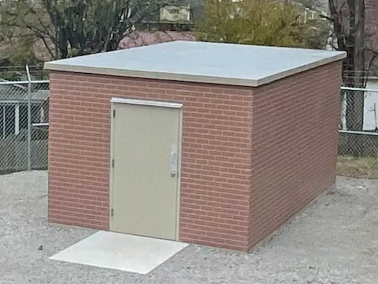 CXT utility building.